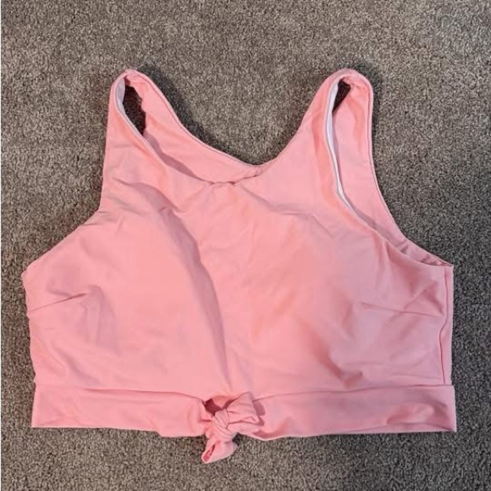 Womens pink bikini top